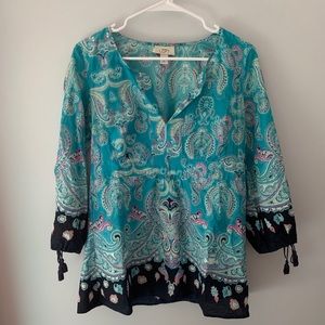 LOFT Three Quarter Sleeve Top